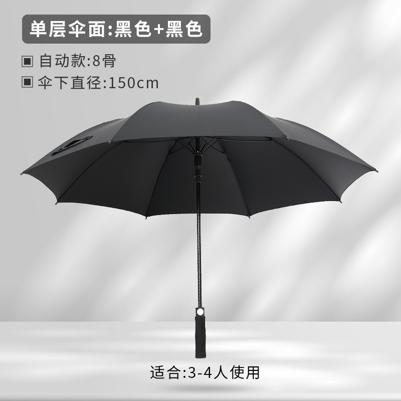 メーカーのゴルフ用大型長柄傘、ストレートハンドル傘、特大厚手印刷ロゴ入り広告傘、クロスボーダー大型傘、カスタマイズ傘|undefined