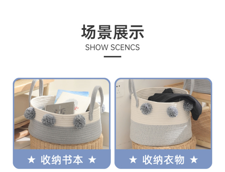 家居简约布艺收纳箱详情页-5