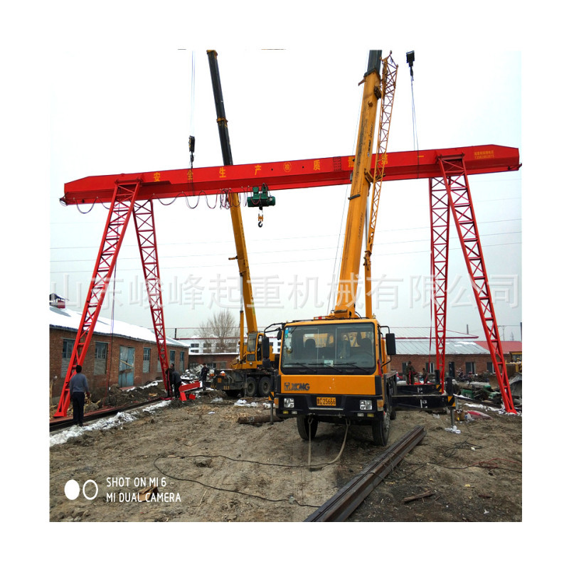 龙门吊起重机 室外轨道行吊 5t 10t 20t