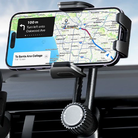 Автомобильный выход воздуха Автомобильный Кронштейн для мобильного телефона тип крючка Регулировка вращения на 360 градусов Крепежный кронштейн для навигации мобильного телефона