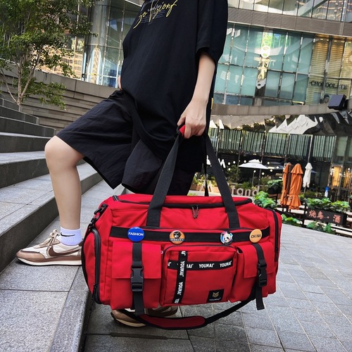 Short-distance travel bag, business trip storage luggage bag, portable fitness bag, dry and wet separation, large capacity, maternity storage luggage