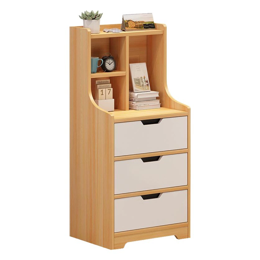 Прикроватная тумбочка для хранения Простая Бытовая экономичная спальня Простой современный небольшой шкаф для хранения Шкаф для хранения Экономия места