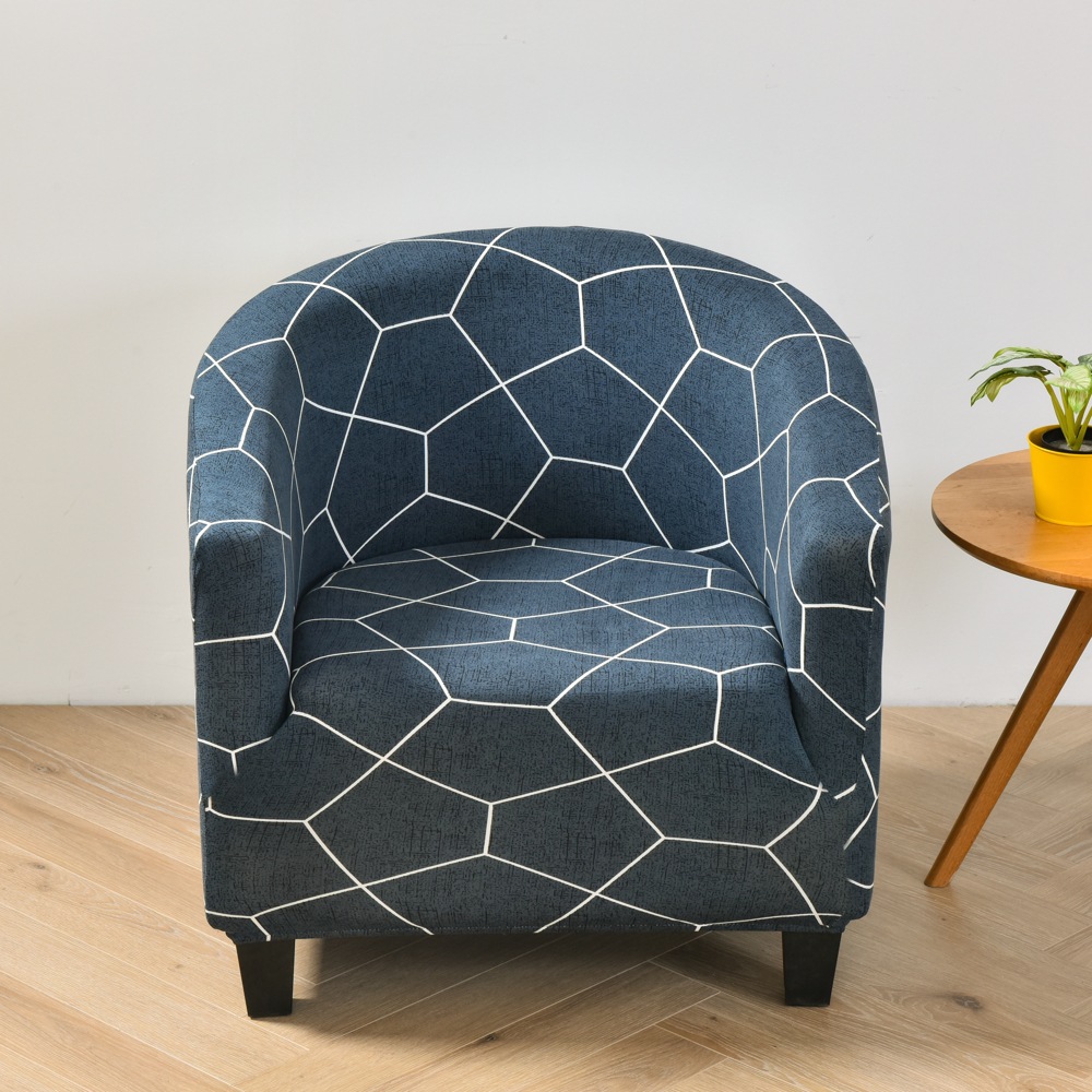 El Comercio exterior transfronterizo Silla de Bar cubierta semicírculo sofá cubierta transfronteriza sola bañera sofá cubierta