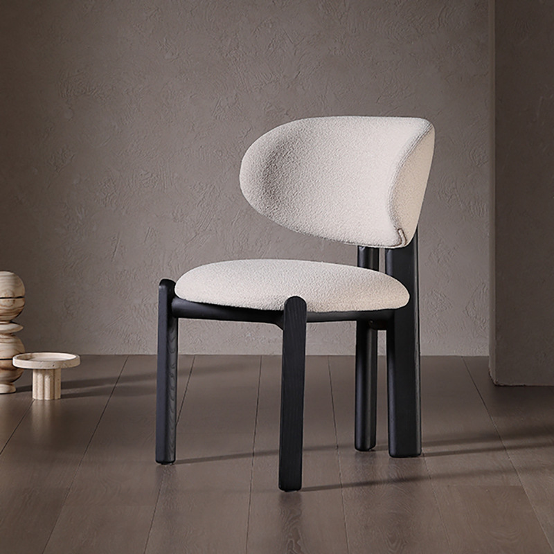 Silla de comedor de madera maciza S33 (a partir de dos)