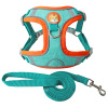 New dog walking dog rope can retractage pet deer deer velvet traction rope dog traction rope reflector explosion -proof chest strap