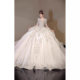Main wedding dress 2024 new bridal long sleeve retro high-end heavy French light luxury big tail small winter