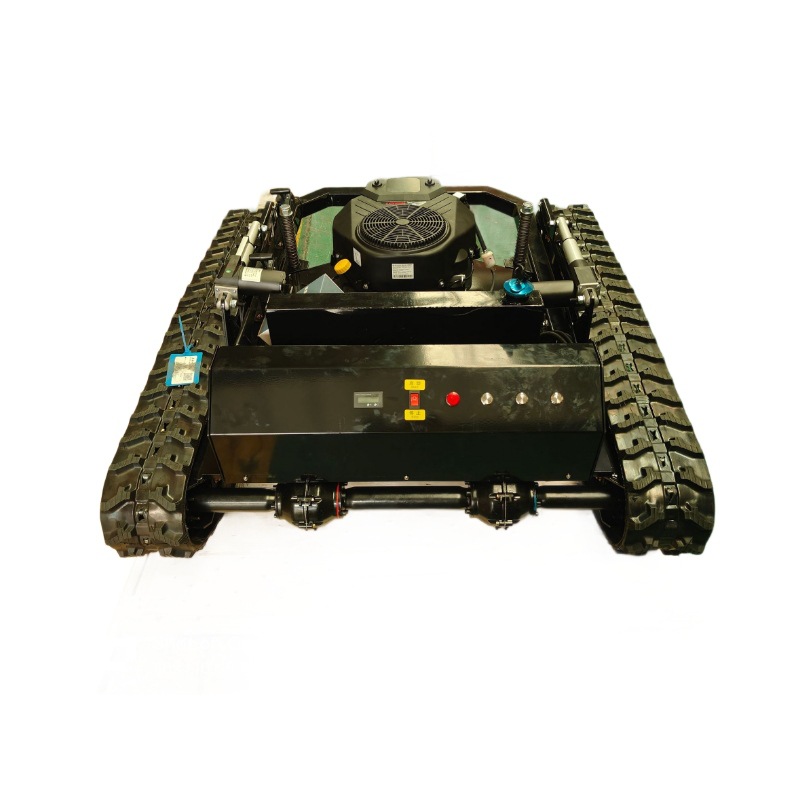 Exportación rusa 22hp Black Samurai versión cross-country cortadora de césped cortadora de césped fabricante tanque pequeño cortadora de césped