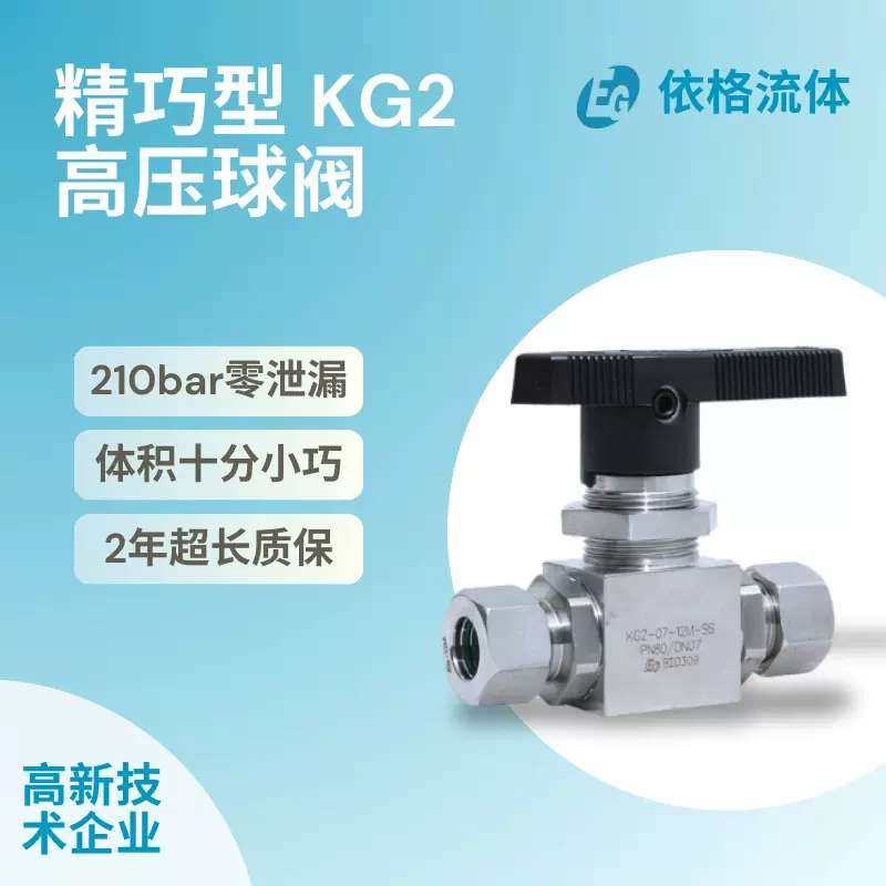 依格高温耐腐不锈钢硬密封球阀卡套丝扣GNPT内螺纹仪表阀耐高温