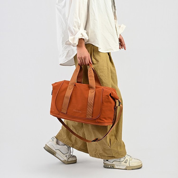 Cross-Border Foreign Trade Hot-Selling Fitness Swimming Short-Distance Luggage Bag Large Capacity Expansion Wear-Resistant Oxford Textile Travel Bag