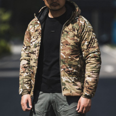 龍戦術綿服男屋外防水冬綿服コート迷彩防寒服多機能砂漠キャンプ