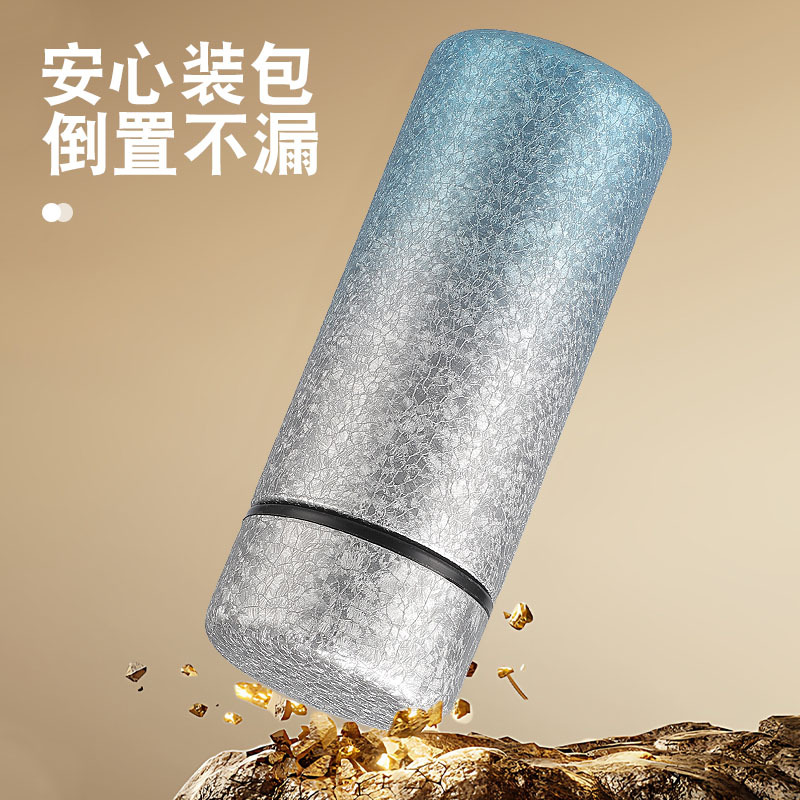 高颜值保温钛杯迷你小巧便携式女生口袋水杯高档时尚礼品覆钛杯子