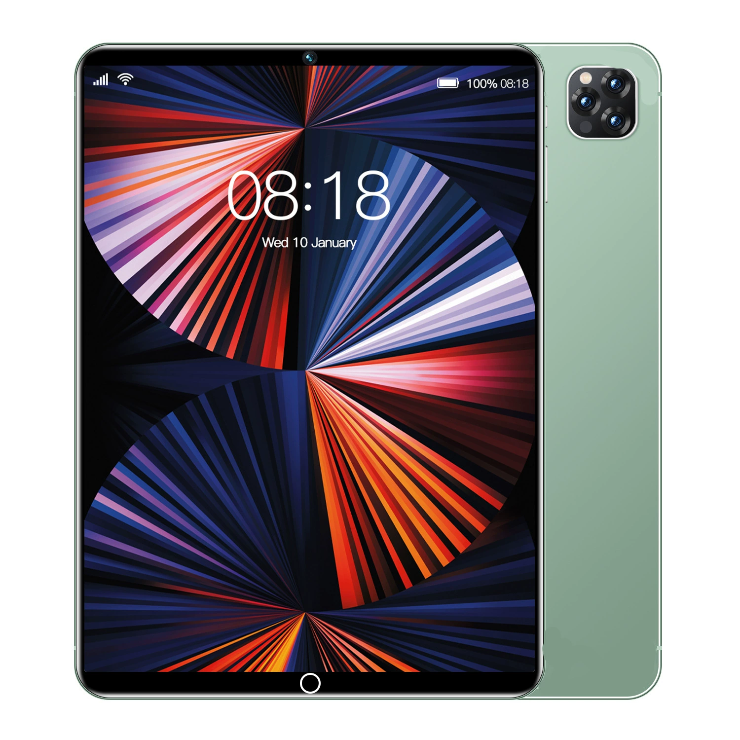 Планшет (Google) 10-дюймовый Android, тонкий металлический корпус, лёгкий 0,55 кг