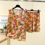 外穿碎花无袖夏季家居服