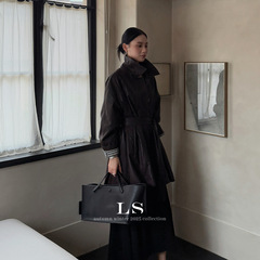 【LS新品牌】黑标极简大牌 早秋上新极简时尚通勤皮衣外套30251#