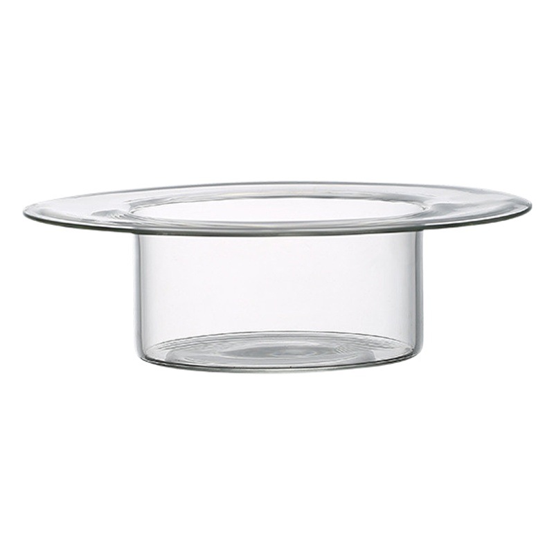 Tazón Transparente de Vidrio de Borosilicato de Alta Resistencia a la Temperatura, Tazón para Postre, Tazón para Yogur, Tazón para Avena, Tazón para Ensalada de Frutas