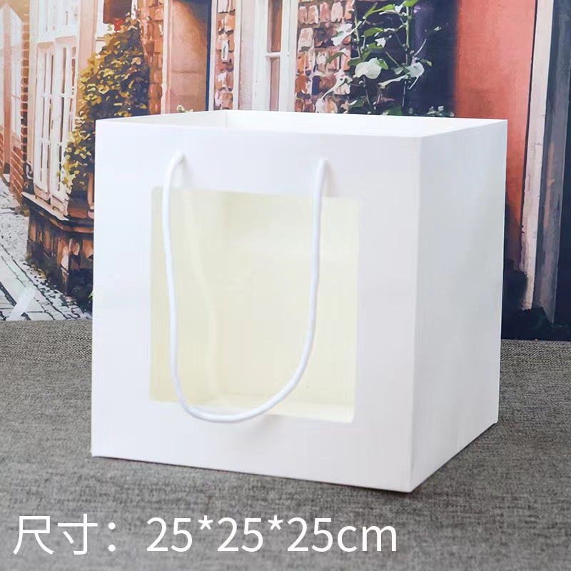 흰색 사각형 스몰 사이즈 (25*25*25);