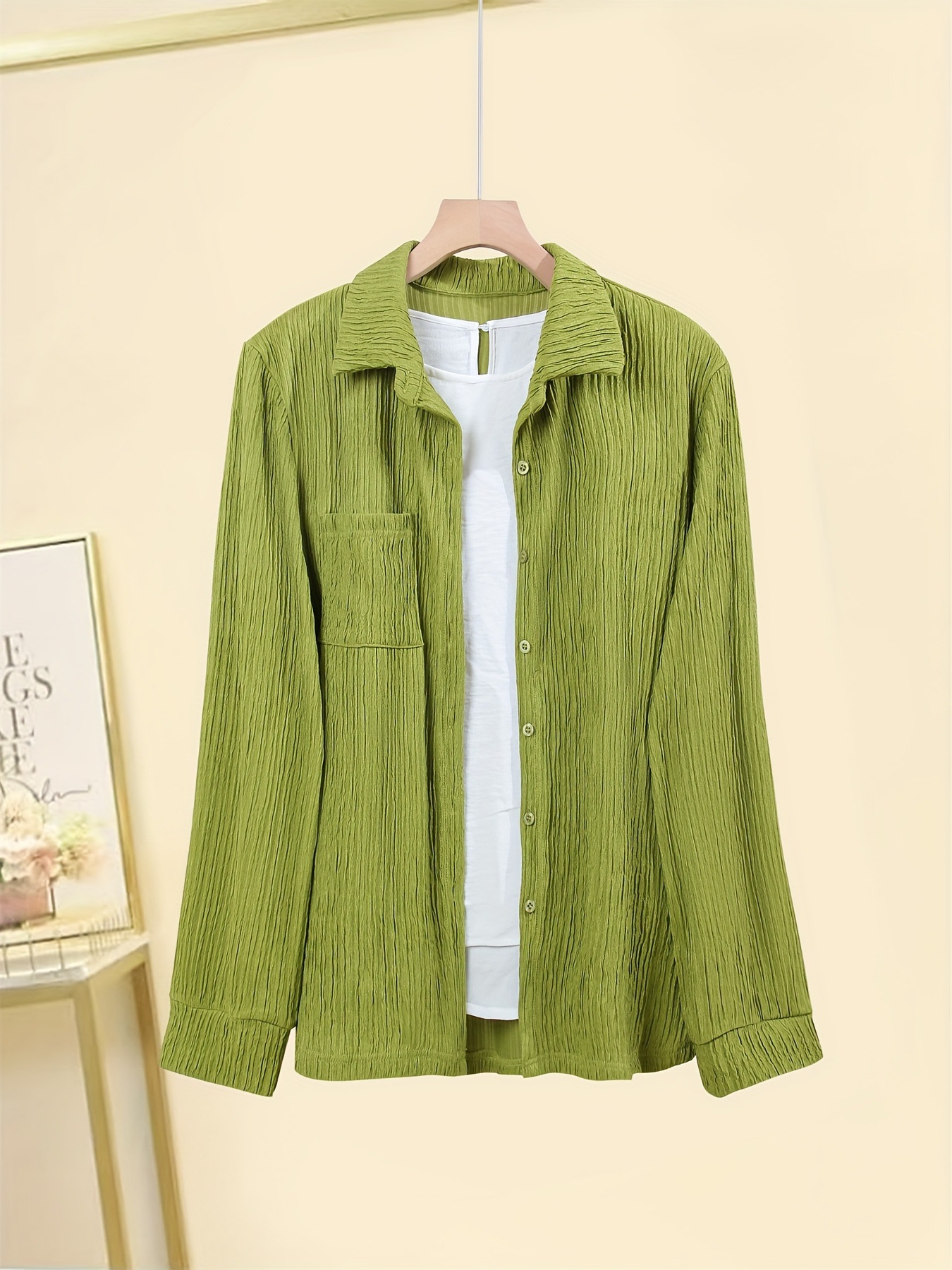 3-Piece Spring Summer Casual Set, Relaxed Cardigan, Sleeveless Top & High-Waisted Wide-Leg Pants, Comfortable Outfit For Women_ecoleips.com