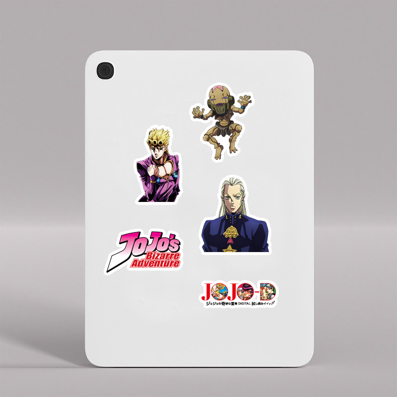50 piezas de JOTO JoJo maravillosa aventura de dibujos animados transfronteriza equipaje pegatinas impermeable DIY álbum pegatinas