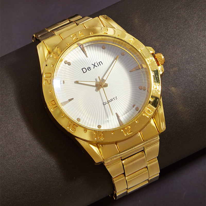 Acero inoxidable de la manera de Los Hombres Calientes transfronterizos con el reloj del negocio reloj luminoso del cuarzo de los hombres del indicador