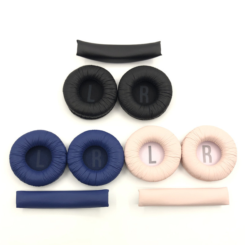 Suitable for Jbl Jr300 Jr300Bt Jr310Bt Kidsren's Headphones, Sponge Ear Pads, Ear Covers, Headband Pads