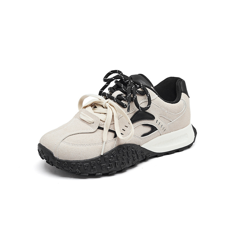 Augu Shi Deng zapatos deportivos Gump 2026 nuevo estilo de primavera ballet casual ligero con suela gruesa retro zapatos de entrenamiento alemán