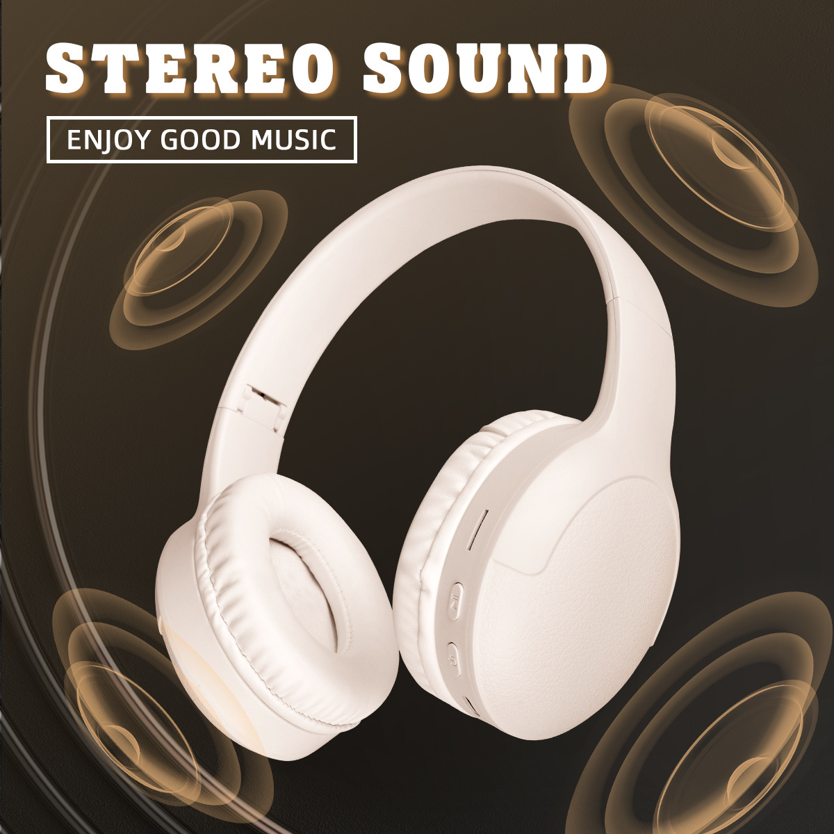 New M8 Head mounted Bluetooth with Card Insertion MP3 Wireless HIFI Music Earphones_voghion.com