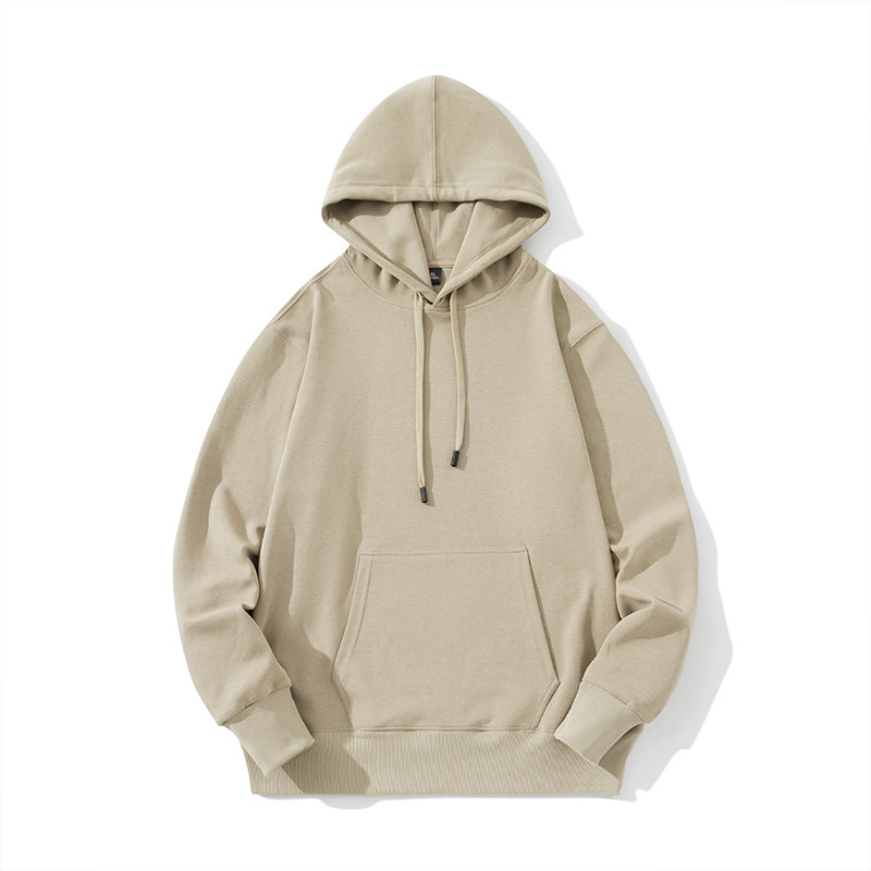Men's Clothing supply couple sweater men's solid color spring and autumn hooded jacket men's tops retro jacket_voghion.com