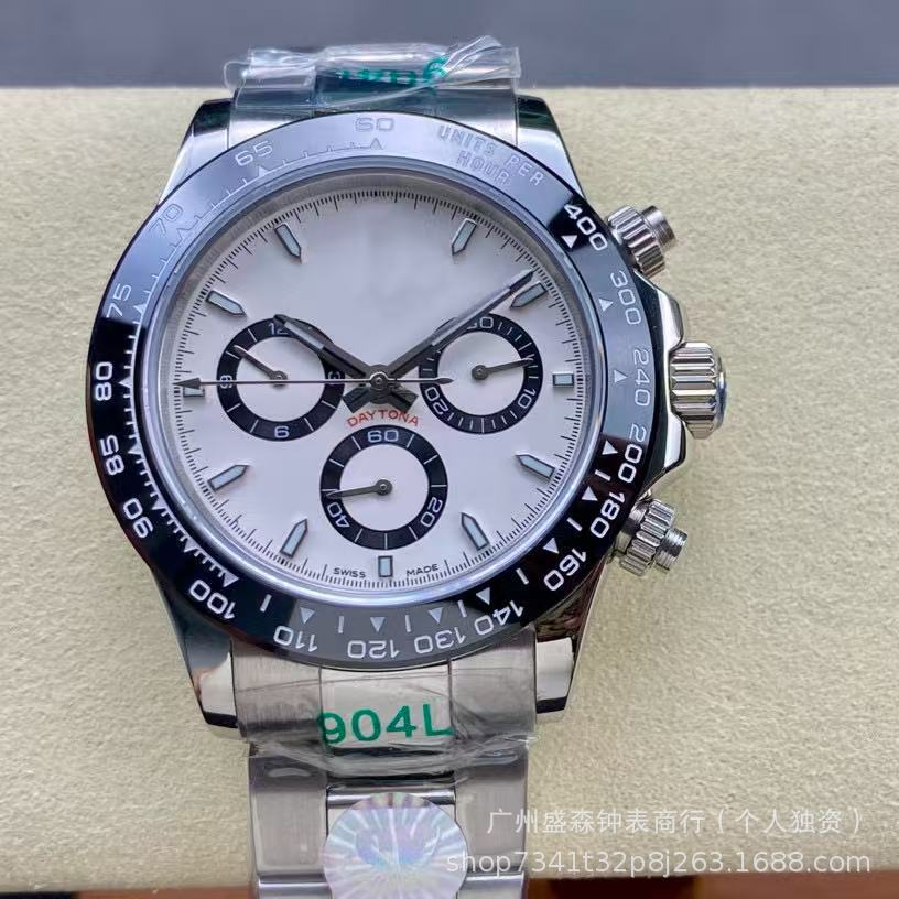 Direct Sale C Factory Bt Daytona Series Fully Automatic Mechanical Men's Watch Panda Daytona Submariner Swiss Watch