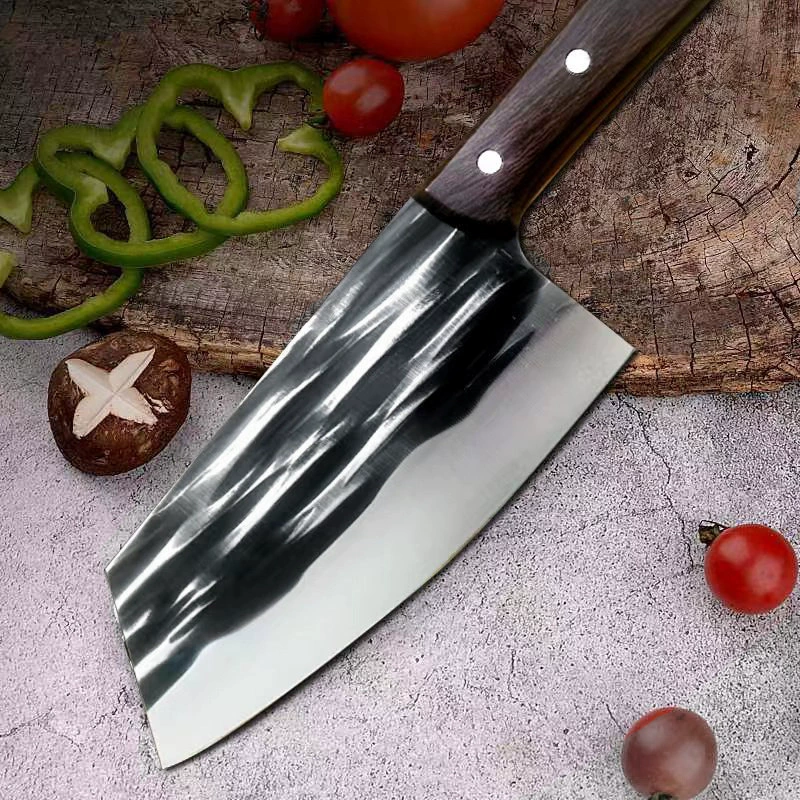 Кандид head slice knife handmade forging kitchen knife cut vegetable cutting meat kitchen home
