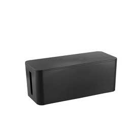 桌面塑料电源线插座保护盒多功能数据线整理盒子理线盒