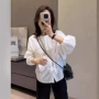 圆领宽松新款显瘦衬衫