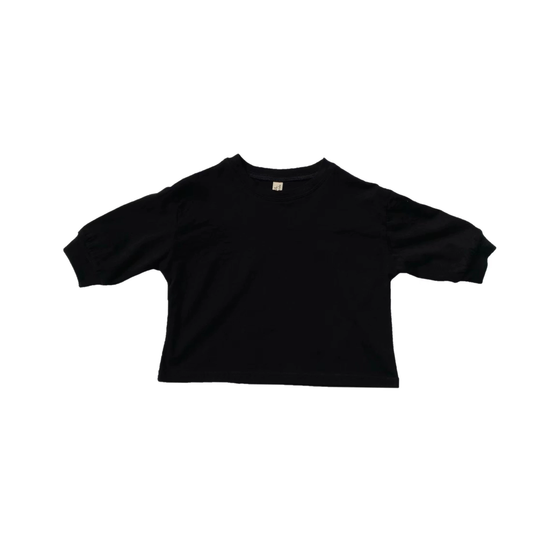 Детская футболка (GL-kids) в корейском стиле, хлопок и лен, дышащая, размеры 80–130 см