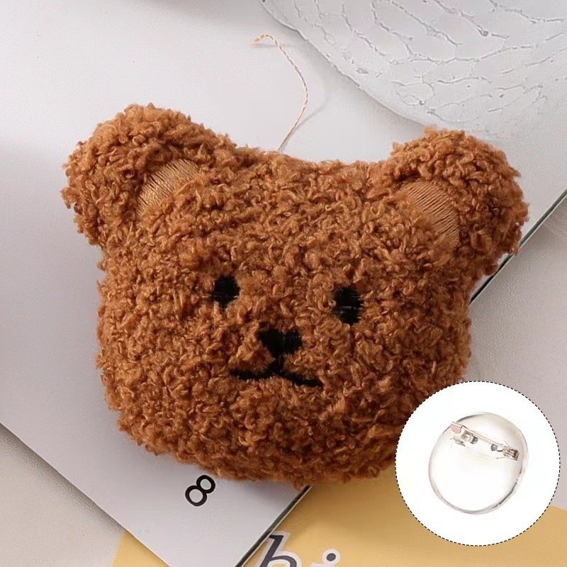 곰 머리핀