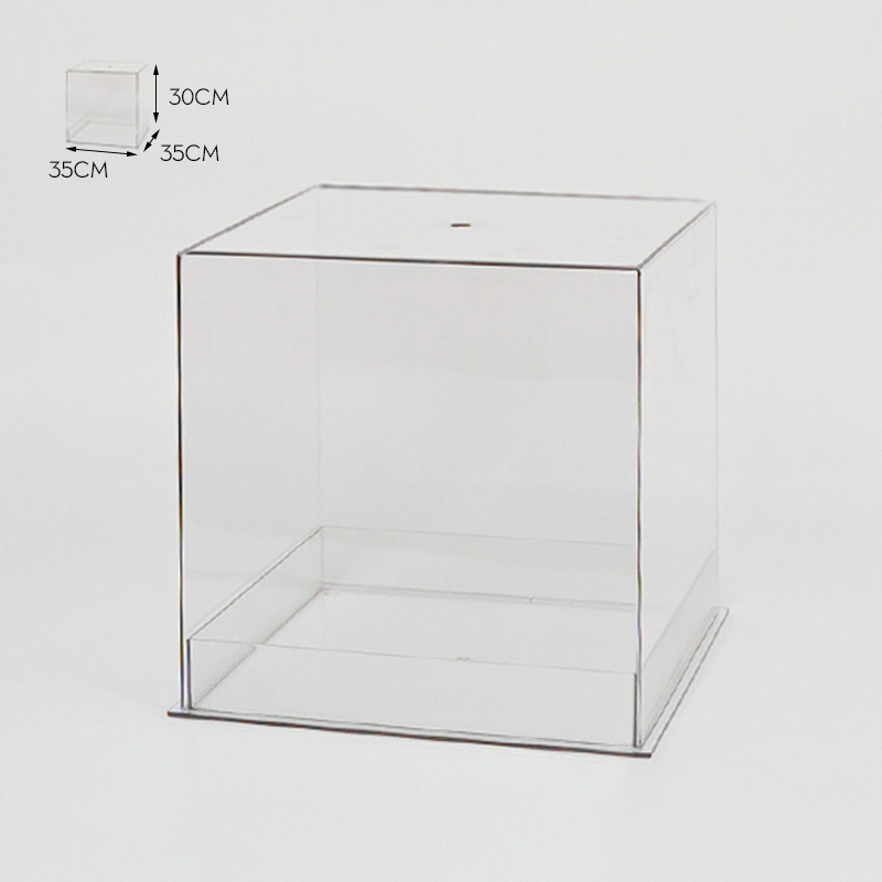 가벼운 럭셔리 아크릴 꽃 상자 (초대형)