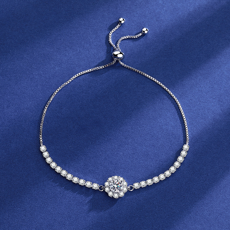 Nueva pulsera de dos quilates de girasol