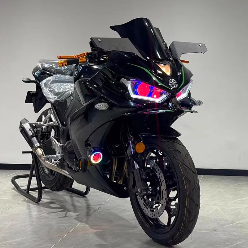 Cross-Border Export of Brand New V6 Motorcycle Sports Car 400 Road Race Ninja R3 Horizon Heavy Motorcycle