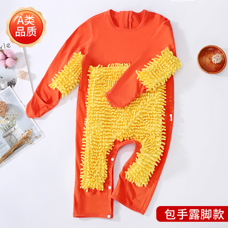 Orange and yellow hand wraps