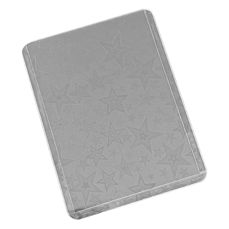 Titular de la tarjeta de estrella de película de Flash láser transparente engrosada ID foto titular de la tarjeta pequeña PVC estrella persiguiendo aidou álbum titular de la foto