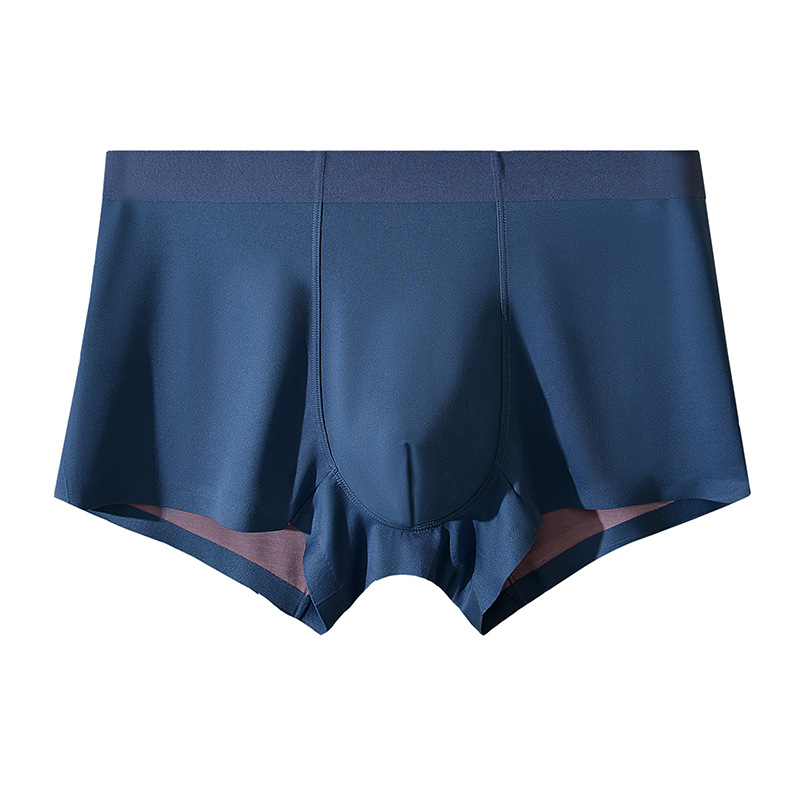 Pantalones interiores de hombre al por mayor 100 pcs de moda nylon de doble cara sin marcas pantalones de cuadrícula cómodos de hombre