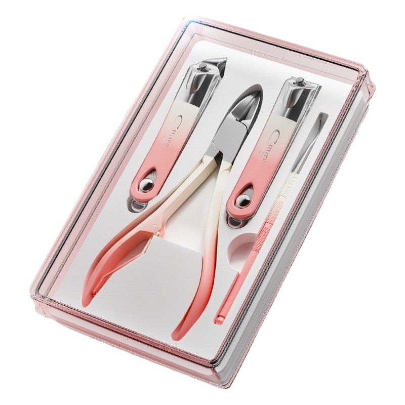 High-End Manicure and Manicure Tools, Full Set of Gradient Nail Scissors, Nail Clippers, Ear Scoops, Nail Clippers Set, Home Pedicure