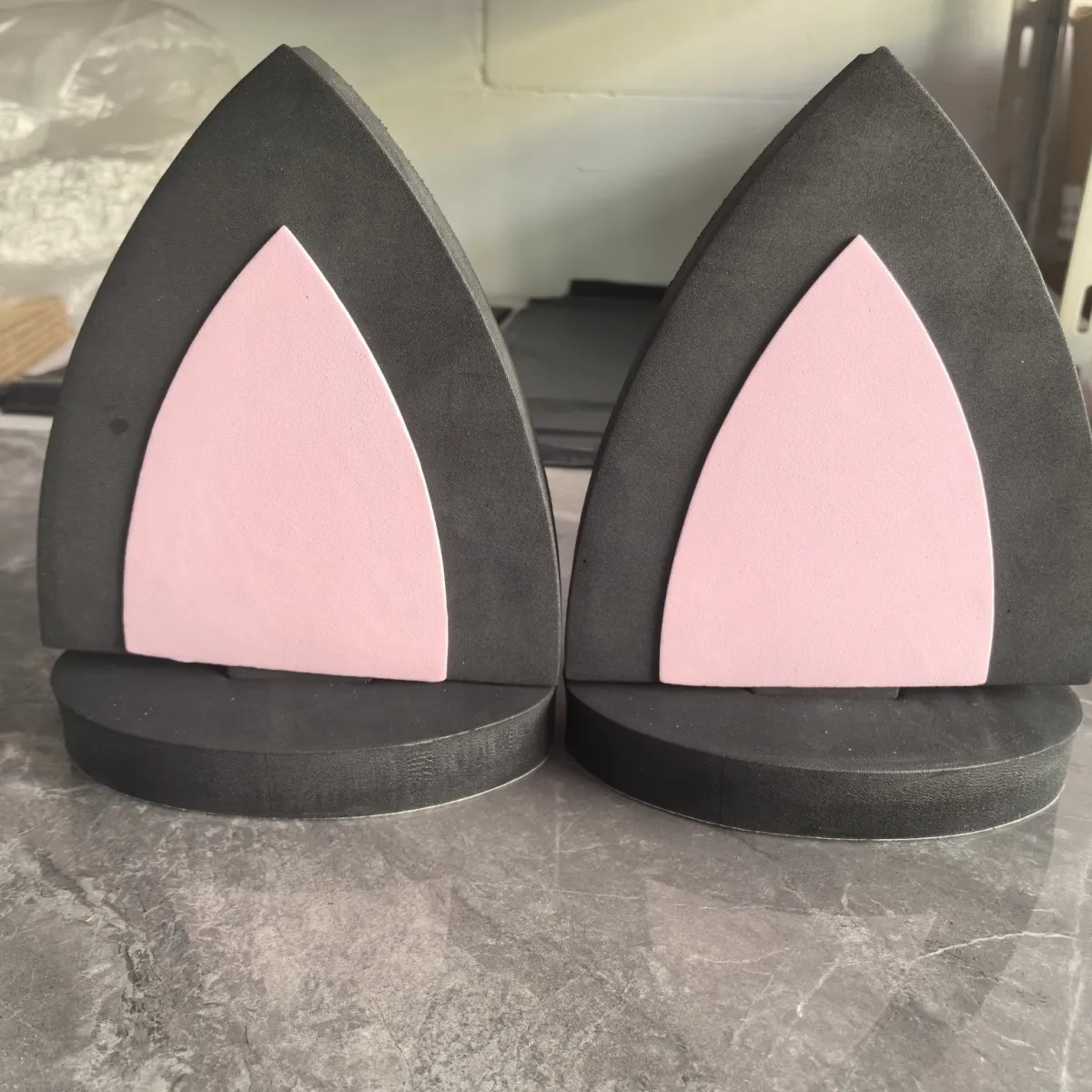 Large Cat Ear Car Roof Sticker Car Roof Decoration Cat Ear Wuling Hongguang Mini Car Roof Sticker