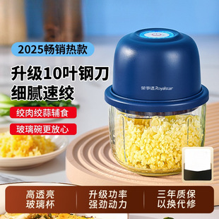 Royalstar Garlic Electric Garlic Masher Small Household Meat Grinder Multi-Functional Garlic Beater Food Supplement Machine