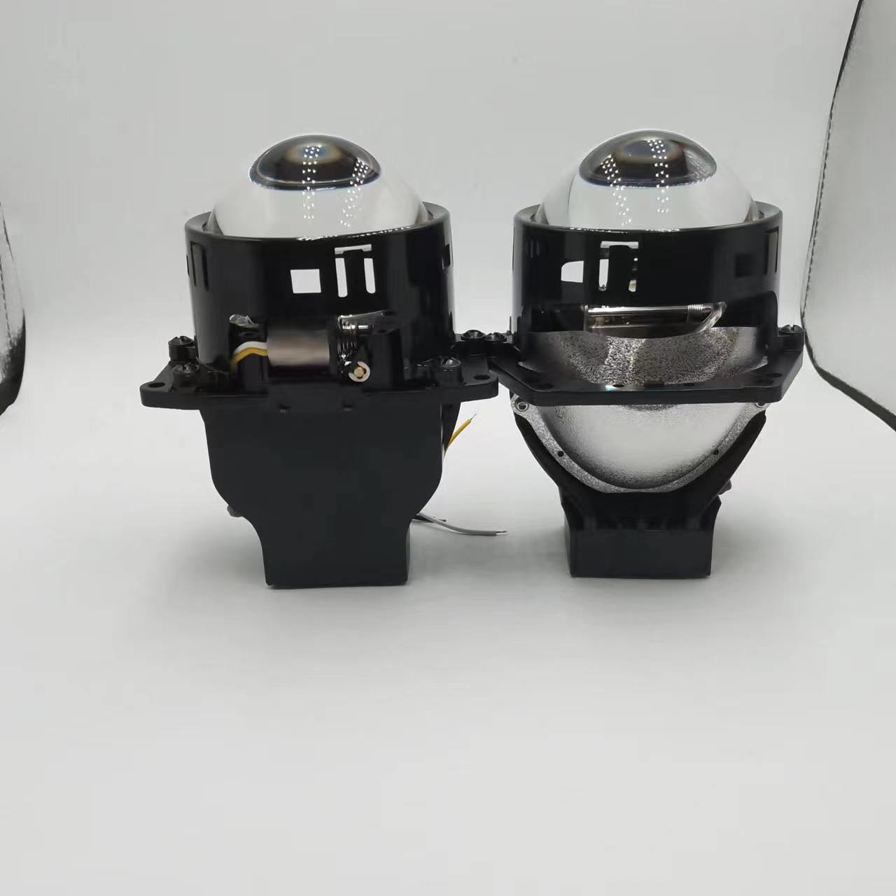 Coche directo láser LED faro al por mayor lente de luz dual H4 H7 9005 9006 lejos y cerca integrado