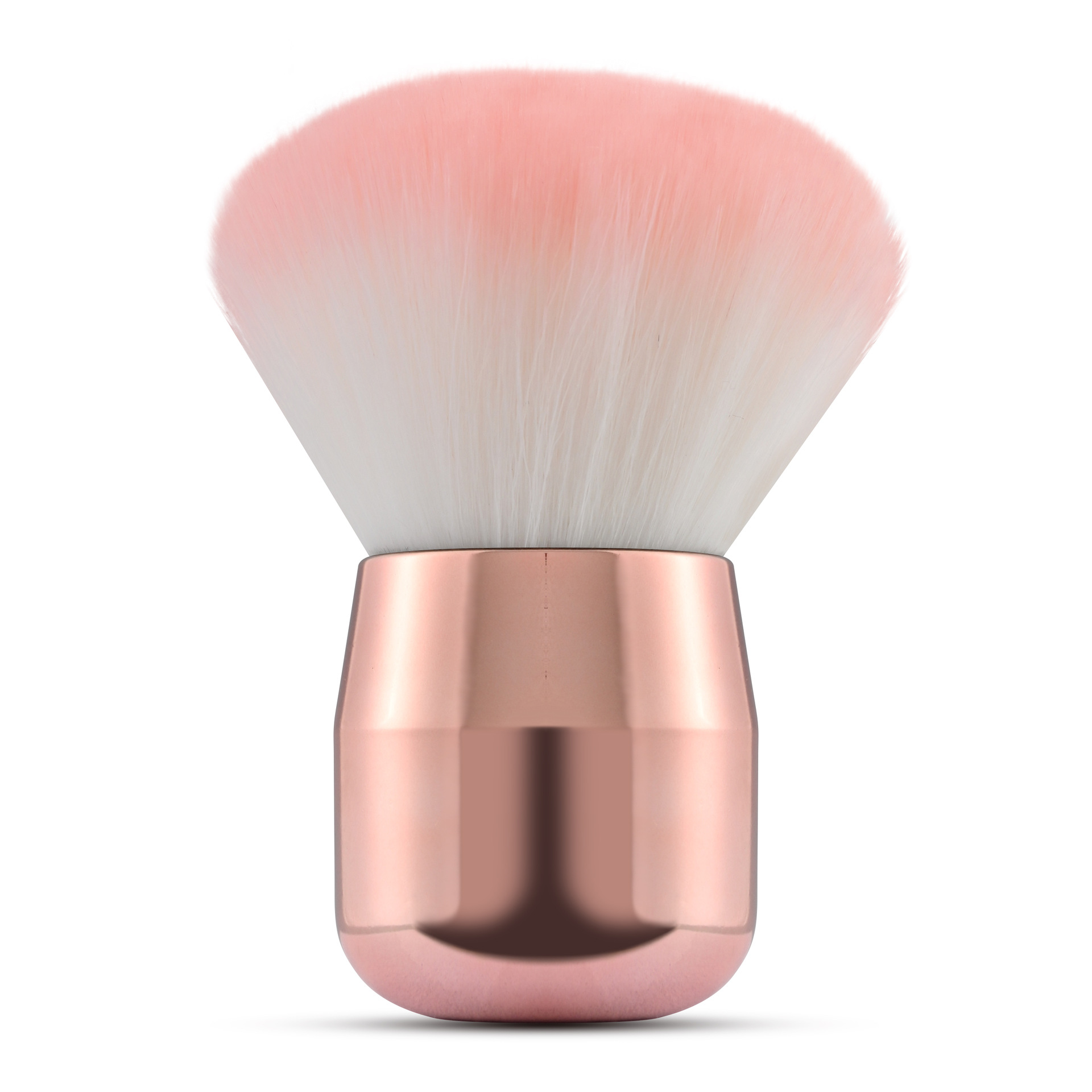 Mushroom brush white bottom powder hair (rose gold base)