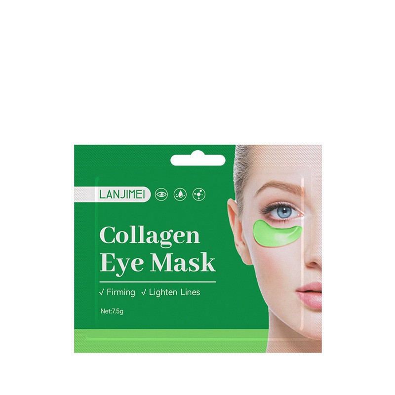 Mascarilla de ojos transfronteriza de colágeno y oro, parche hidratante para ojos con diseño de mariposa, fabricante mayorista para comercio exterior