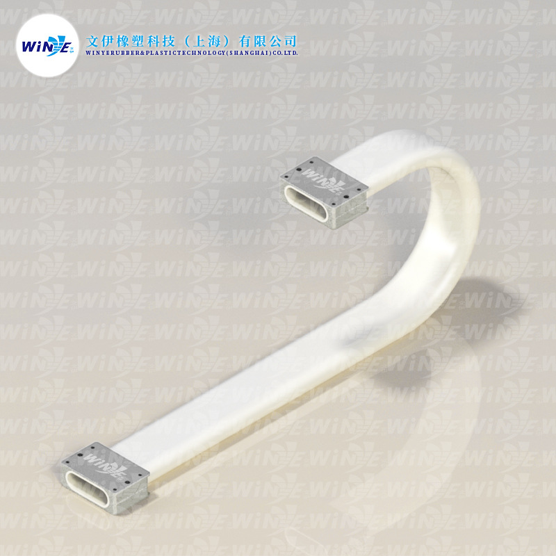 无尘拖链 文伊牌winye柔性拖链 一排式橡胶拖链 自动化设备使用