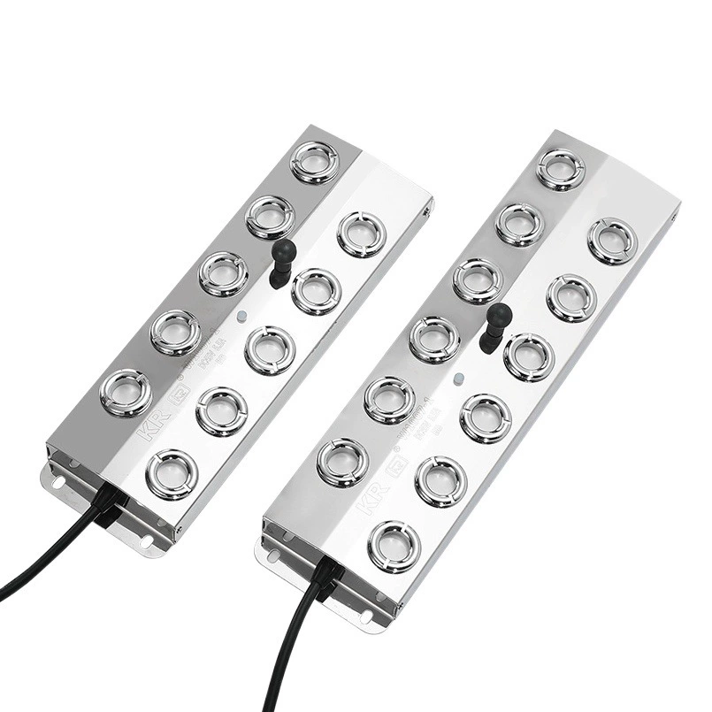 Ультразвуковая распылительная пластина для промышленных аквариумов, прудов, бонсай, ландшафтного дизайна, десятиголовочный шестиканальный увлажнитель-распылитель, пластина для создания тумана