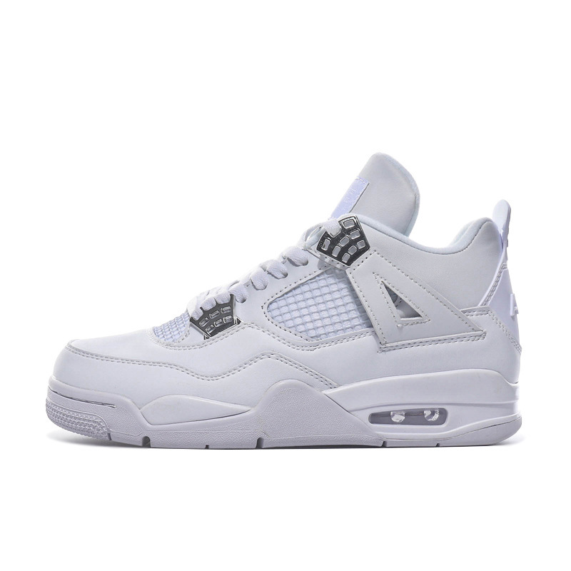 Putian zapatos correctos AJ4 aire acolchado zapatos de baloncesto para hombres zapatos de mujer zapatos de pareja Joe4 volumen de carrera