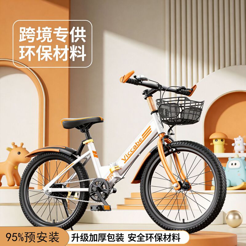Cross-Border Exclusive Supply of New Folding Mountain Bikes for Older Children, 18inch Speed Variable Gears, Bicycles for Students, Girls and Boys Cross-Border Exclusive Supply of New Folding Mountain Bikes for Older Children, 18inch Speed Variable Gears, Bicycles for Students, Girls and Boys