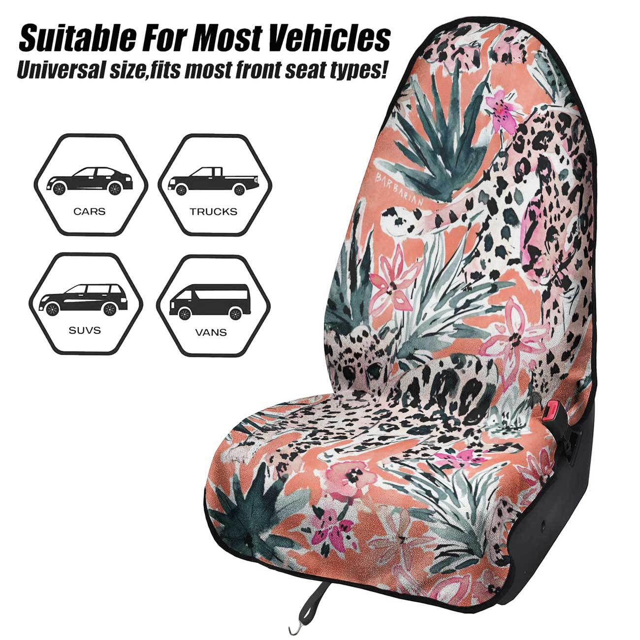 Car seat towel cover front seat protector suitable for gym and exercise, universal for all seasons, car use 44
